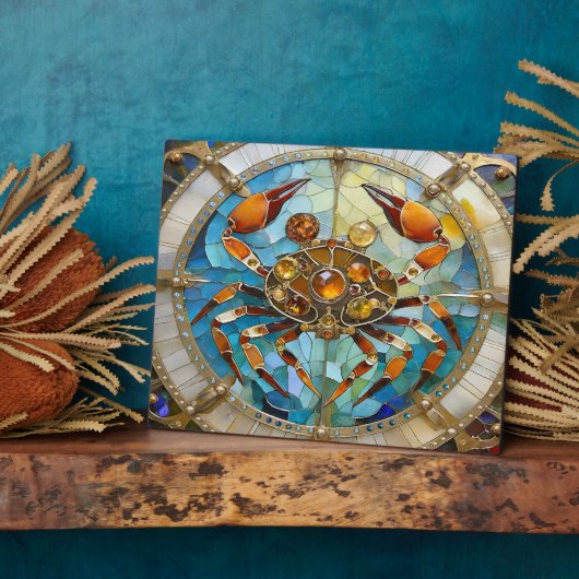 Zodiac - Kreeft De Krab Fotoplaat (Zijkant)