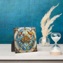 Zodiac - Kreeft De Krab Fotoplaat