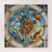 Zodiac - Kreeft De Krab Legpuzzel (Horizontaal)