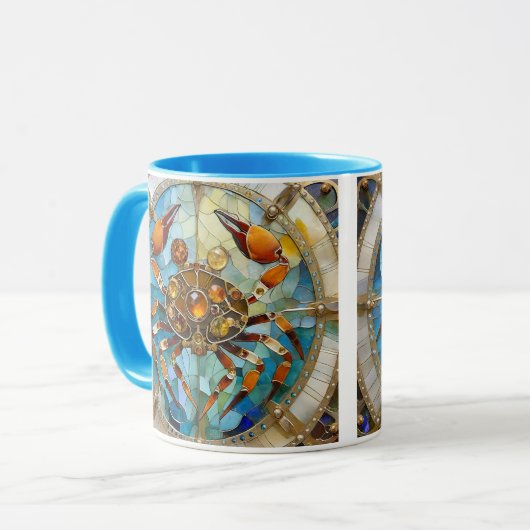 Zodiac - Kreeft De Krab Mok (Voorkant links)