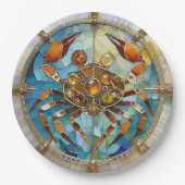 Zodiac - Kreeft De Krab Papieren Bordje (Voorkant)
