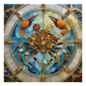 Zodiac - Kreeft De Krab Perfect Poster (Voorkant)