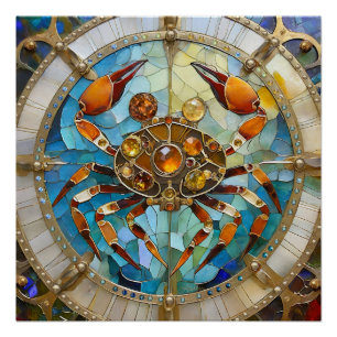 Zodiac - Kreeft De Krab Perfect Poster