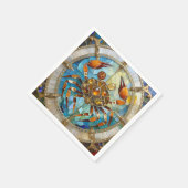 Zodiac - Kreeft De Krab Servet (Hoek)