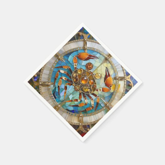 Zodiac - Kreeft De Krab Servet (Hoek)