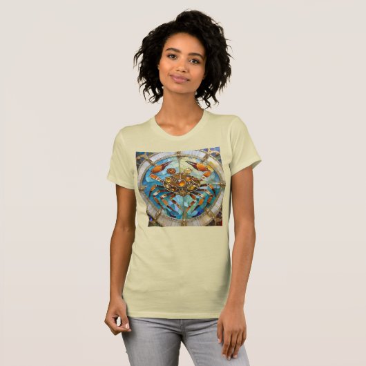 Zodiac - Kreeft De Krab T-shirt (Voorkant volledig)