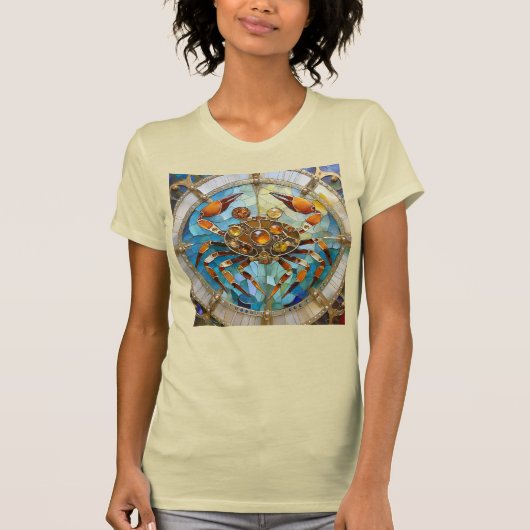 Zodiac - Kreeft De Krab T-shirt (Voorkant)