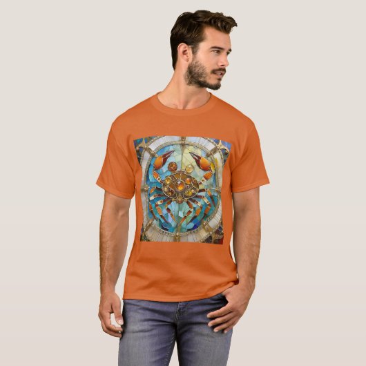 Zodiac - Kreeft De Krab T-shirt (Voorkant volledig)