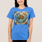Zodiac - Kreeft De Krab Tri-Blend Shirt (Voorkant)