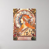 Zodiac La Plume  Advertisement Canvas Afdruk (Voorkant)
