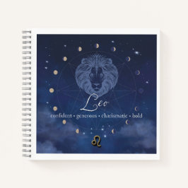 Zodiac - Leeuw - Dagboek Notitieboek