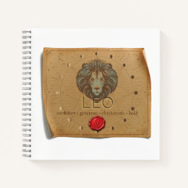 Zodiac - Leeuw - Dagboek Notitieboek