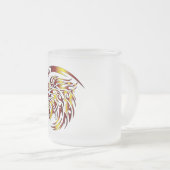 Zodiac Leeuw Glas Mok (Voorkant rechts)