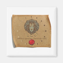 ZODIAC - Leeuw - Magneet