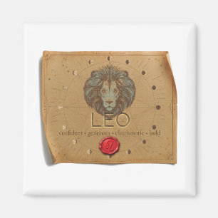 ZODIAC - Leeuw - Magneet