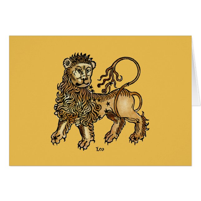 Zodiac: Leo 1482 (Voorkant Horizontaal)