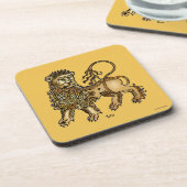 Zodiac: Leo 1482 Bier Onderzetter (Linkerzijde)