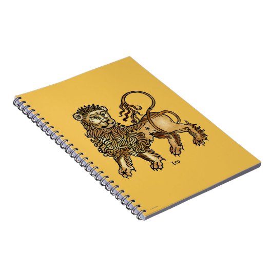 Zodiac: Leo 1482 Notitieboek (Rechterzijde)
