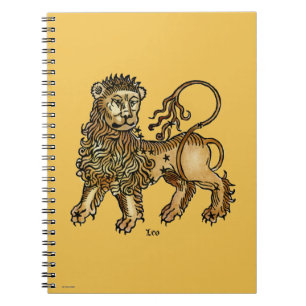Zodiac: Leo 1482 Notitieboek