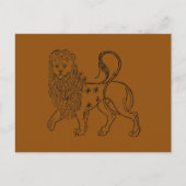 Zodiac: Leo, 1494 Briefkaart (Voorkant)