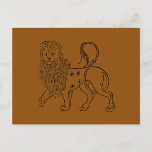 Zodiac: Leo, 1494 Briefkaart