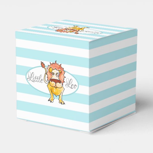 Zodiac Leo Bedankdoosjes (Achterkant)