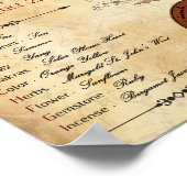 ZODIAC LEO Birth Sign POSTER (Hoek)