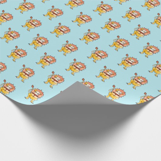 Zodiac Leo Cadeaupapier (Hoek)