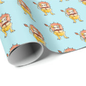 Zodiac Leo Cadeaupapier (Rol Hoek)