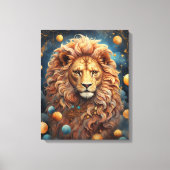 Zodiac Leo Canvas Print (Voorkant)