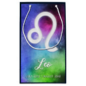 Zodiac: Leo Dates Klein Cadeauzakje (Achterkant)