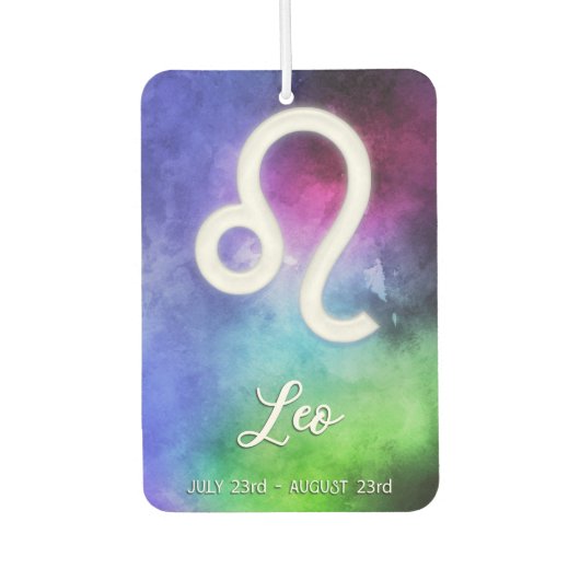 Zodiac: Leo Dates Luchtverfrisser (Voorkant)