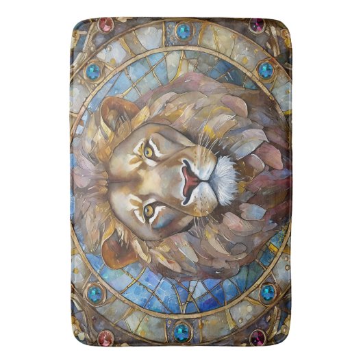 Zodiac - Leo de Leeuw Badmat (Voorkant Verticaal)