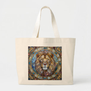 Zodiac - Leo de Leeuw Grote Tote Bag
