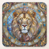 Zodiac - Leo de Leeuw Kartonnen Onderzetters (Voorkant)