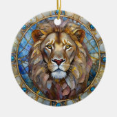 Zodiac - Leo de Leeuw Keramisch Ornament (Voorkant)