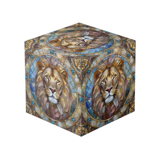 Zodiac - Leo de Leeuw Kubus (Achter hoekig)