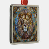 Zodiac - Leo de Leeuw Metalen Ornament (Rechts)