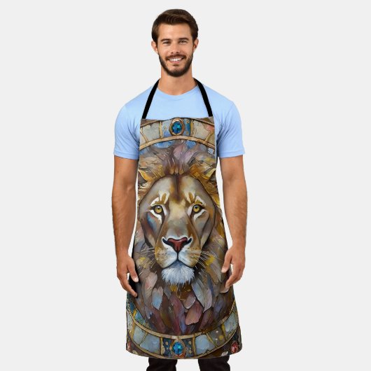 Zodiac - Leo de Leeuw Schort (Gedragen)