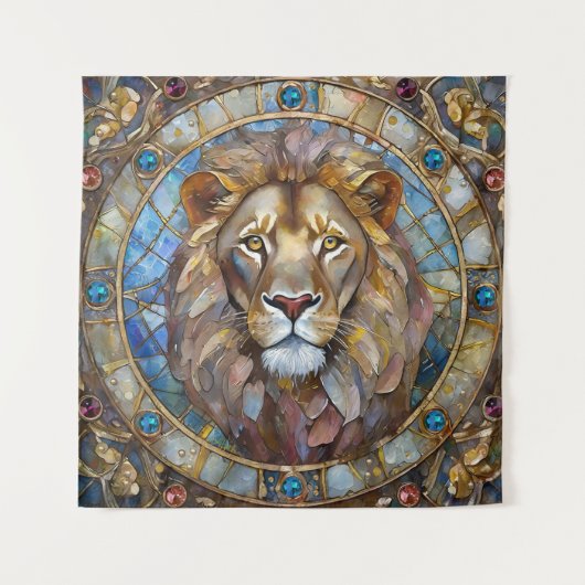 Zodiac - Leo de Leeuw Wandkleed (Voorkant)