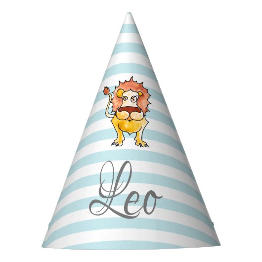 Zodiac Leo Feesthoedjes (Voorkant)