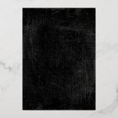 Zodiac Leo Folie Uitnodiging (Achterkant)