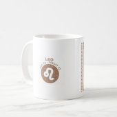 Zodiac Leo Koffiemok (Voorkant links)