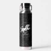 Zodiac Leo Lion Sign Astrology Personality Black Waterfles (Achterkant)