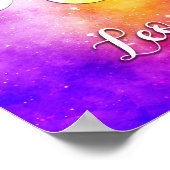 Zodiac: Leo Snoep Space Poster (Hoek)