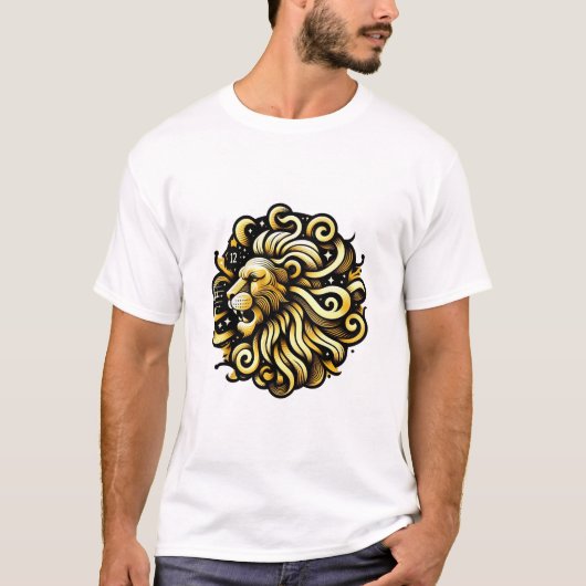 Zodiac Leo T-Shirt (Voorkant)