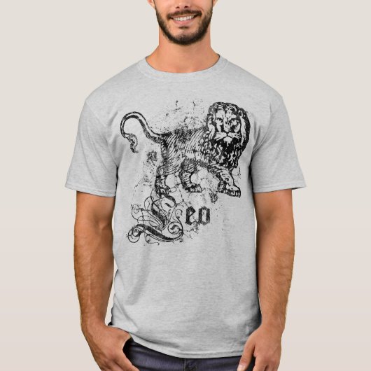 Zodiac Leo T-shirt (Voorkant)