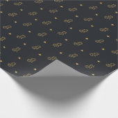 Zodiac Leo teken inpakpapier (Hoek)