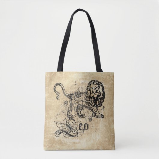  Zodiac Leo Tote Bag (Voorkant)