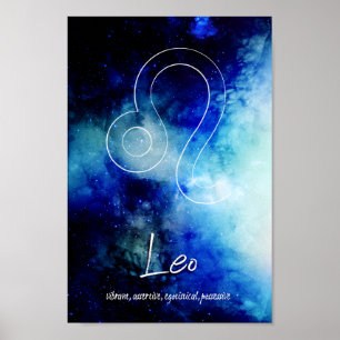 Zodiac: Leo Traits Poster